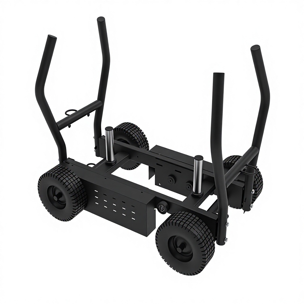 Home Gym Usa - Gym Weight-Bearing Tank Wheeled Sled Sports