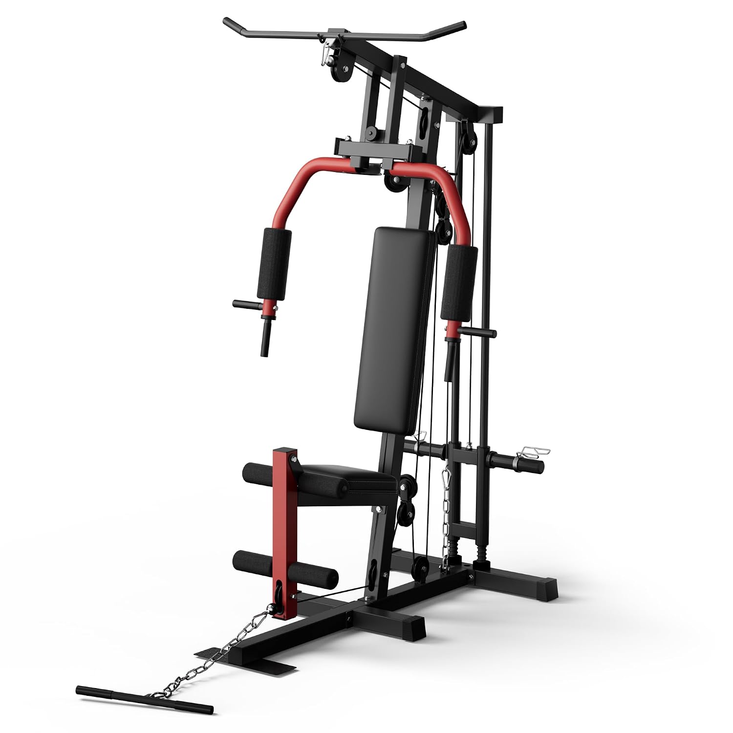 Home Gym Leg Extension Machine - Full-Body Home Gym Machine with LAT