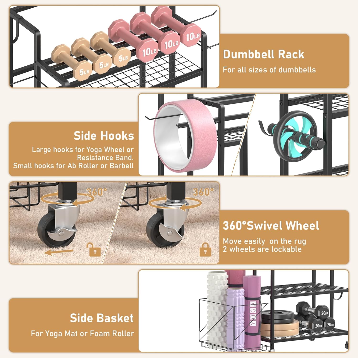 Home Gym Storage, No Material  - Home Gym Usa ulasan dan harga