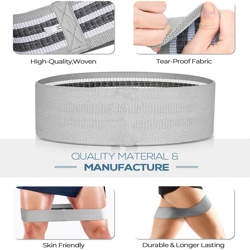 3PCS Women Men Fabric Resistan - Home Gym Studio ulasan dan harga