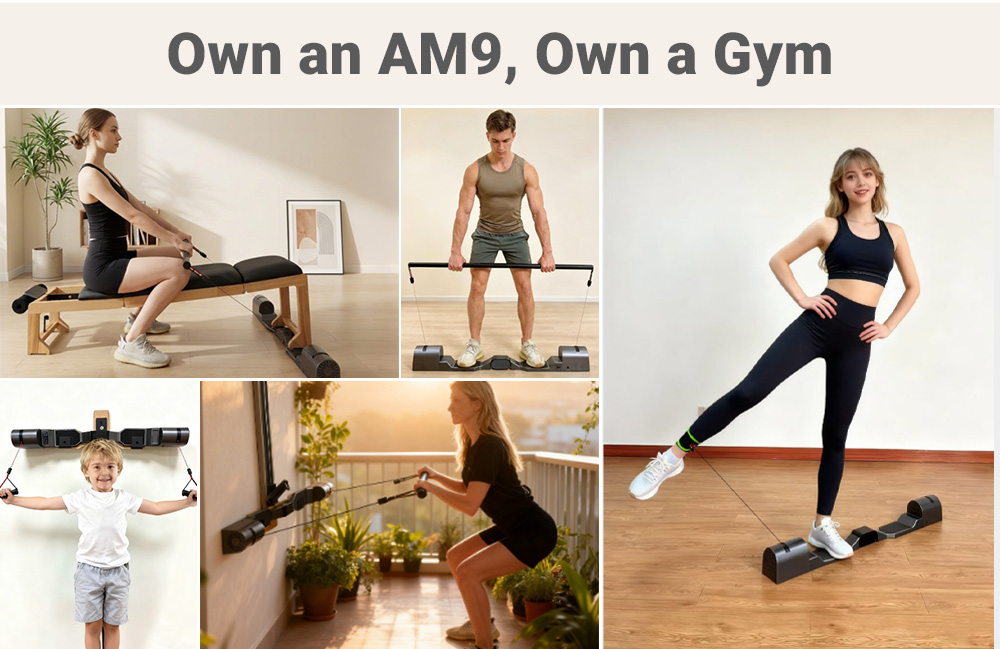 AM9 Professional Home Gym Fitn - Home Gym Leg Extension Machine ulasan dan harga