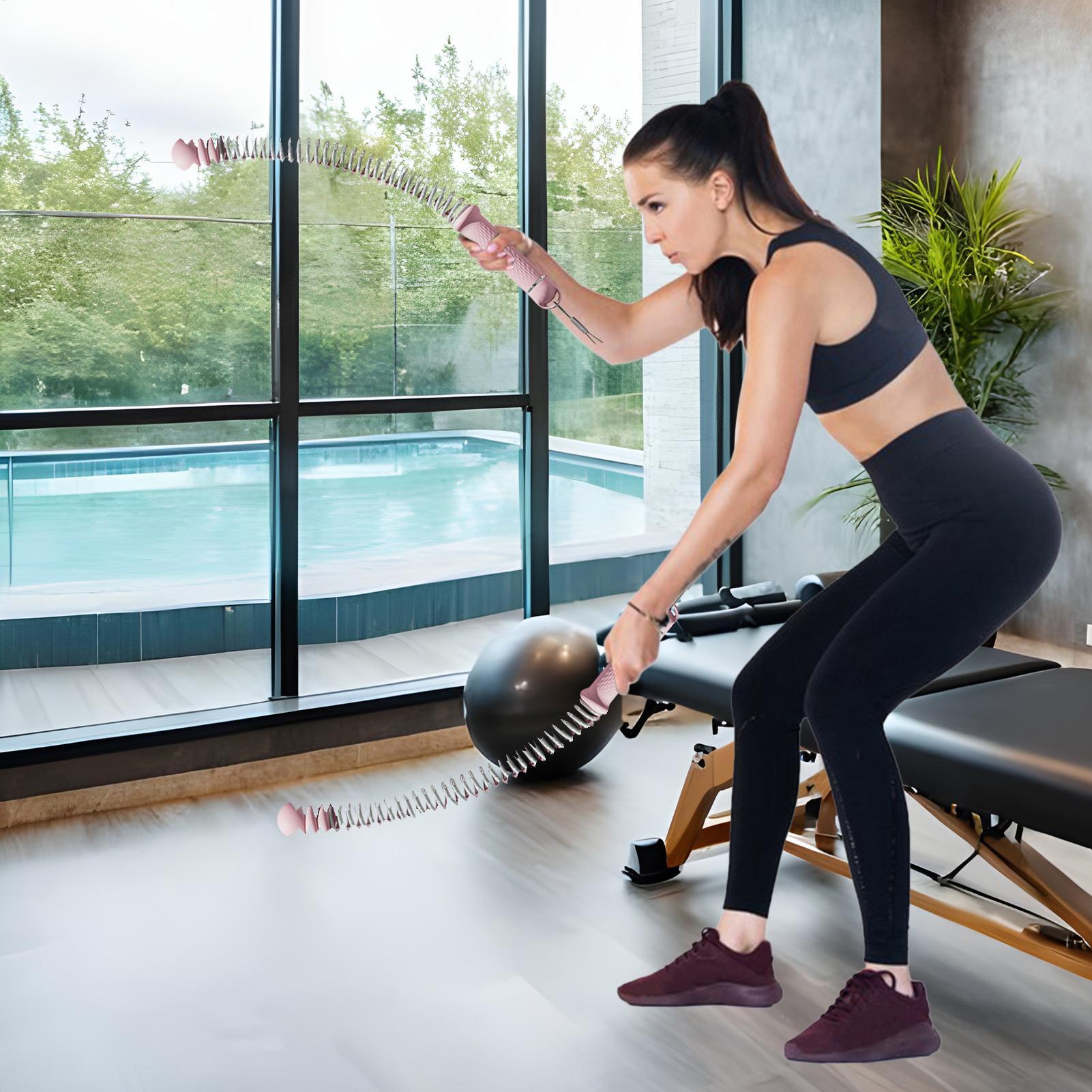 Cordless Battle Rope Cordless  - Home Gym Portable ulasan dan harga