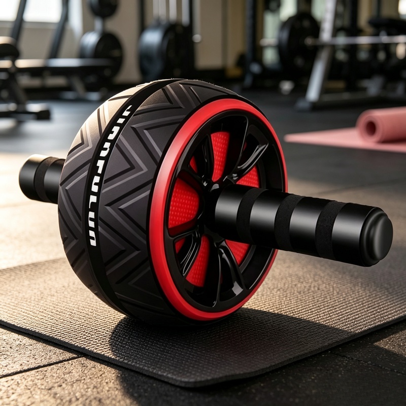 Non-Slip Ab Roller Wheel, Dura - Home Gym Studio ulasan dan harga