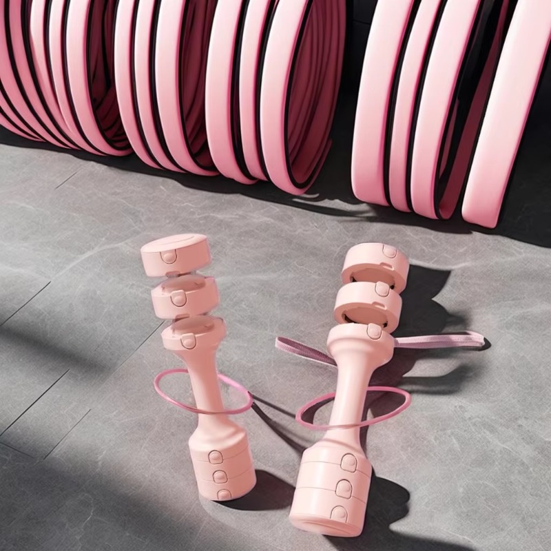 Pink Adjustable Steel Kettlebe - Home Gym Routine ulasan dan harga