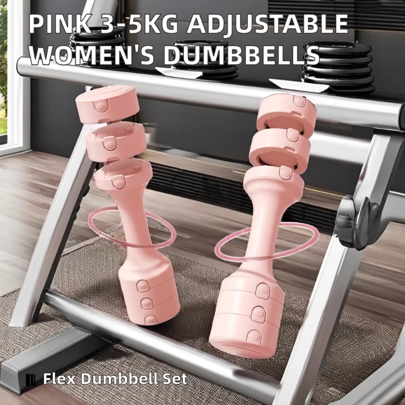 Pink Adjustable Steel Kettlebe - Home Gym Routine ulasan dan harga