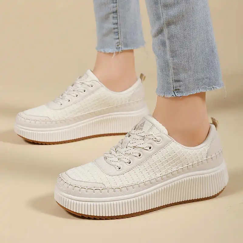 Brown Shoes Woman Flats Autumn - Home Gym Luxury Design ulasan dan harga