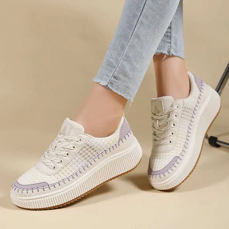Brown Shoes Woman Flats Autumn - Home Gym Luxury Design ulasan dan harga