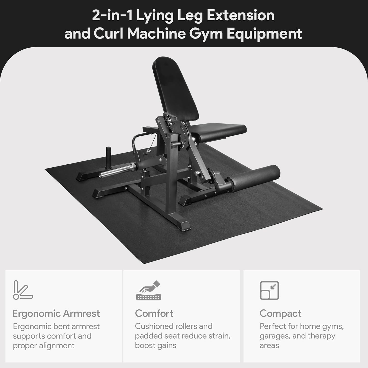 2-in-1 Leg Extension and Curl  - Home Gym Leg Extension Machine ulasan dan harga