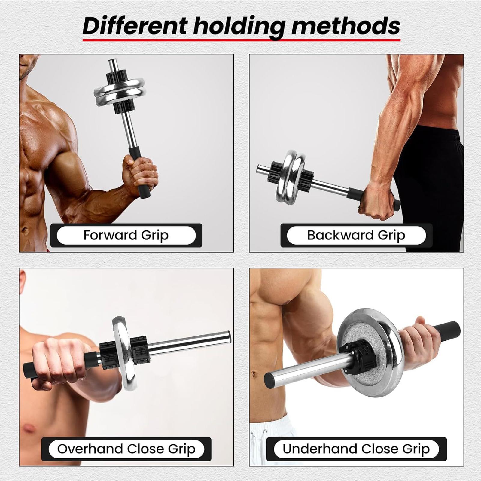 Dumbbell Bar Wrist Bar Exercis - Home Gym Routine ulasan dan harga