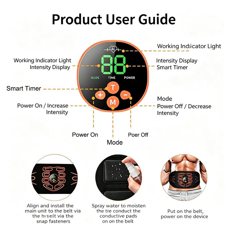 Abdominal Toning Belt Smart Ab - Home Gym Studio ulasan dan harga