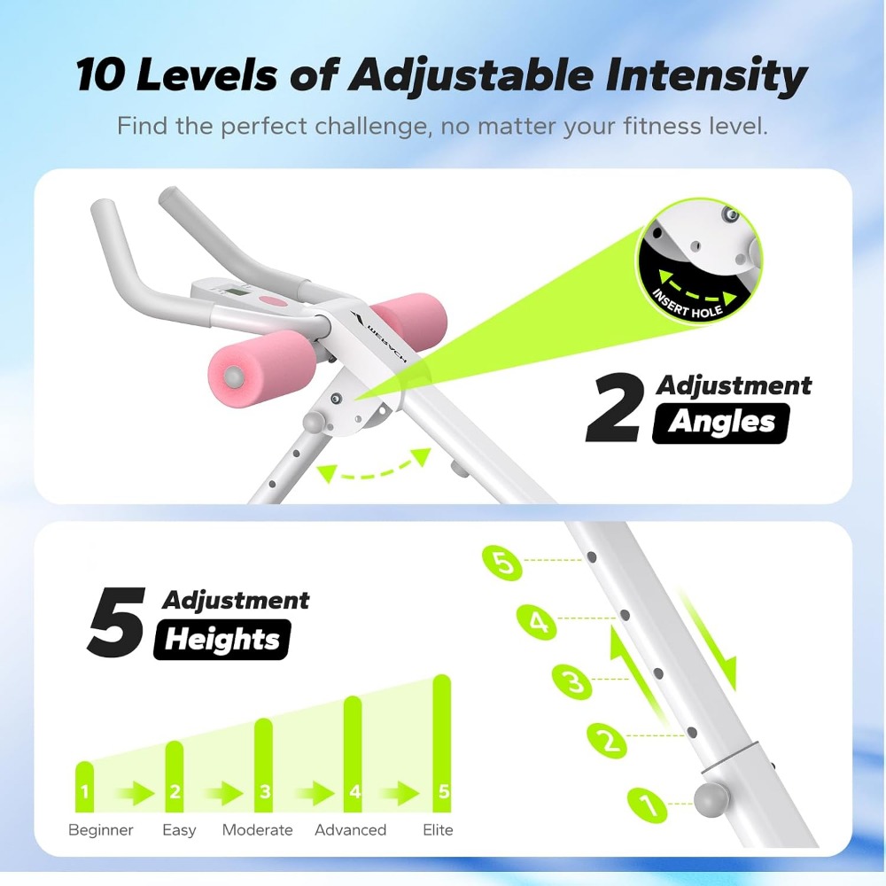 Adjustable Ab Trainer Machine  - Home Gym Machine ulasan dan harga