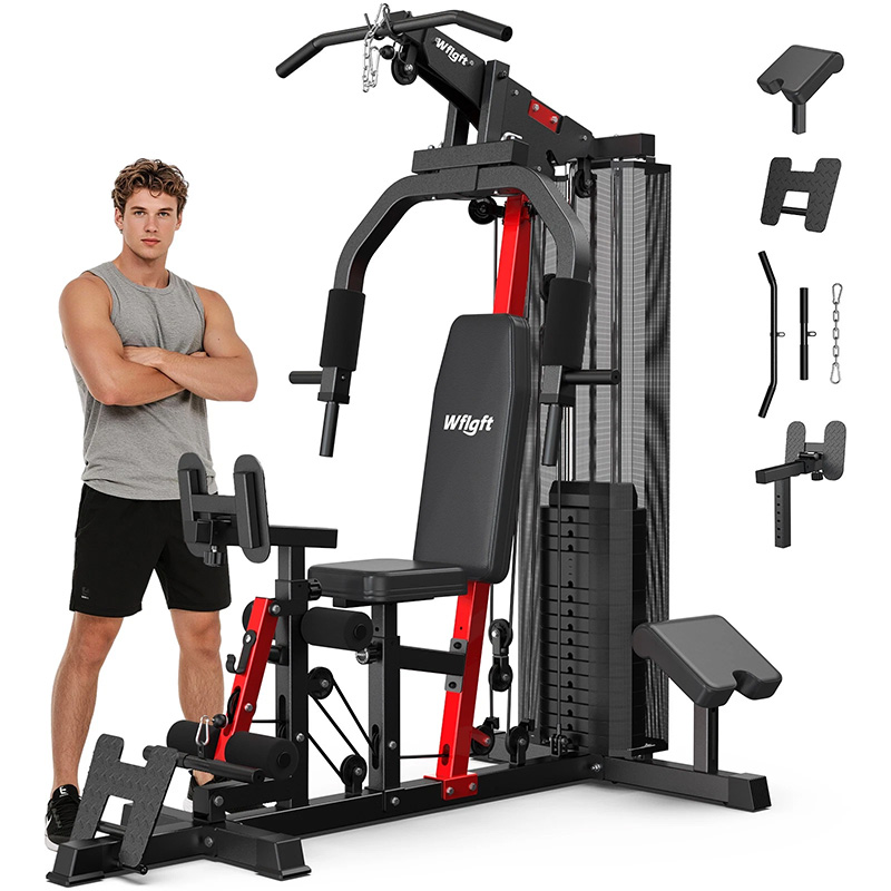 Pooboo Home Gym Workout Equipm - Home Gym Leg Extension Machine ulasan dan harga
