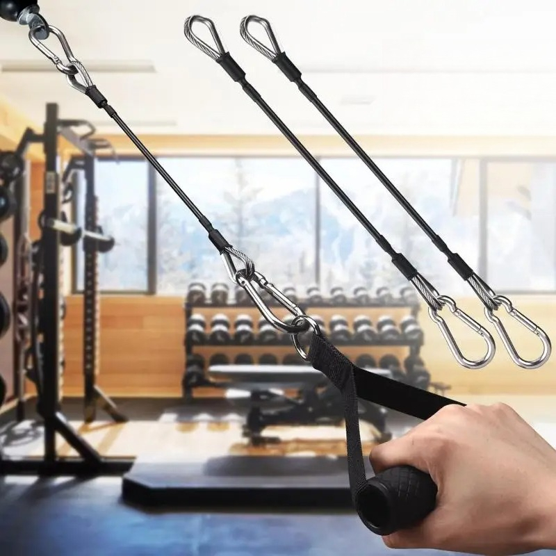 1Pc 25cm Gym Cable Extension C - Home Gym Leg Extension Machine ulasan dan harga