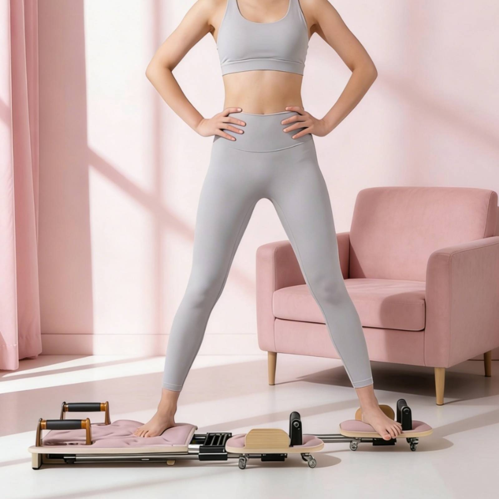 Pilates Reformer Core Bed Curv - Home Gym Portable ulasan dan harga